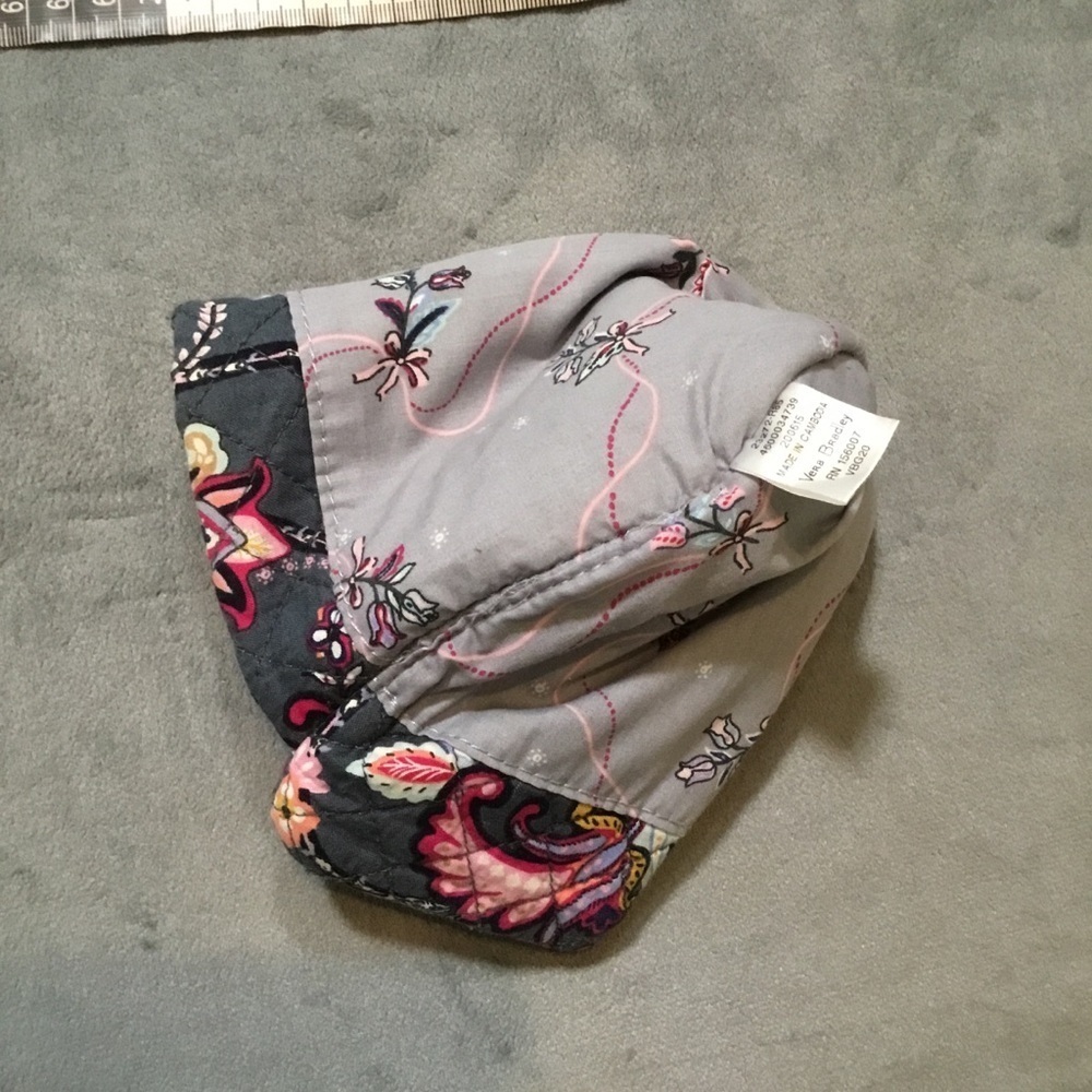 Vera Bradley eyeglass holder and coin pouch paisley floral print - Picture 7 of 16